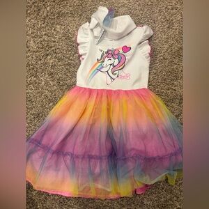 JoJo Siwa Unicorn Rainbow Dress